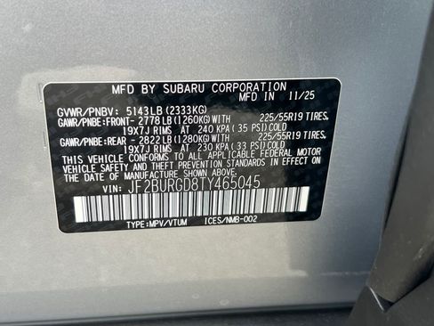 New 2026 Subaru Outback Limited XT image 31