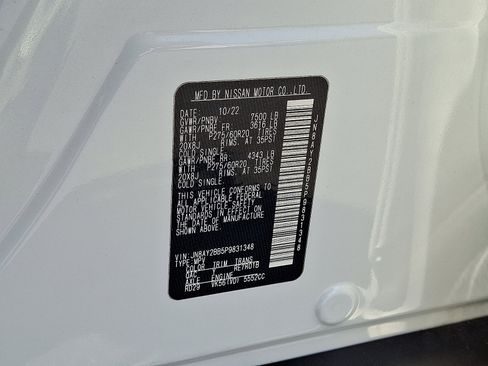 Certified 2023 Nissan Armada SL w/ Midnight Edition Package AWD/4WD image 30