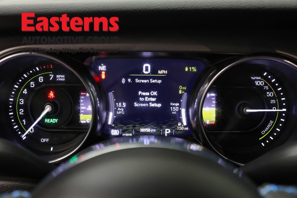 Used 2023 Jeep Wrangler Unlimited Rubicon 4xe w/ Cold Weather Group AWD/4WD image 19