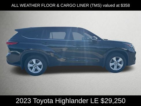 Used 2023 Toyota Highlander LE AWD/4WD image 2