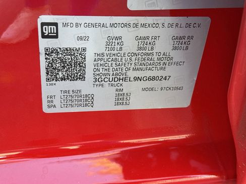 Used 2022 Chevrolet Silverado 1500 ZR2 w/ Technology Package image 36