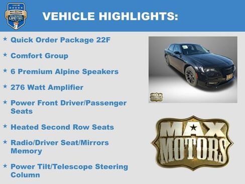 Used 2023 Chrysler 300 Touring L w/ Comfort Group AWD/4WD image 6