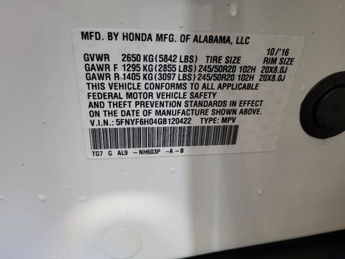 Used 2016 Honda Pilot Elite image 33