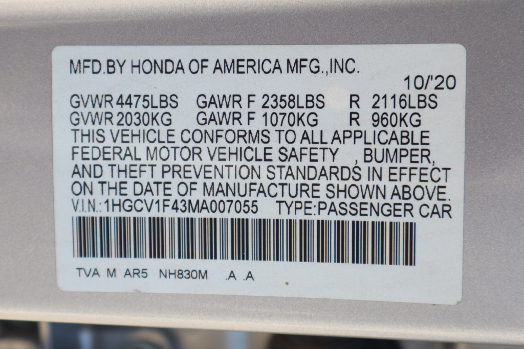 Used 2021 Honda Accord Sport Special Edition image 49