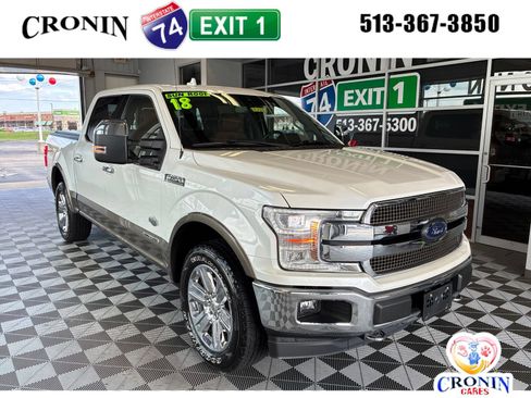 Used 2018 Ford F150 King Ranch w/ Equipment Group 601A Luxury AWD/4WD image 1