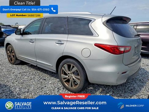 Used 2014 INFINITI QX60 FWD w/ Deluxe Touring Package image 3