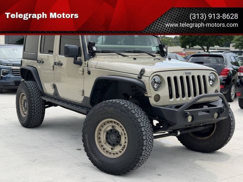Used 2017 Jeep Wrangler Unlimited Sport w/ Quick Order Package 24S AWD/4WD image 1