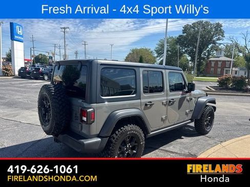 Used 2021 Jeep Wrangler Unlimited Sport AWD/4WD image 5