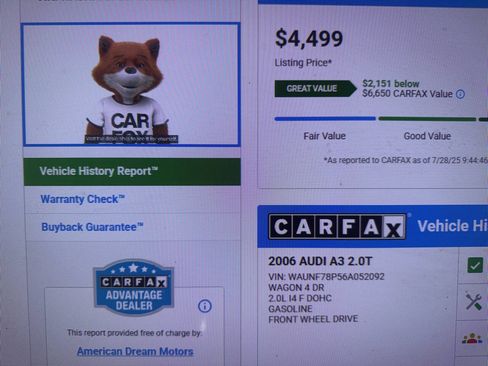 Used 2006 Audi A3 2.0T image 11