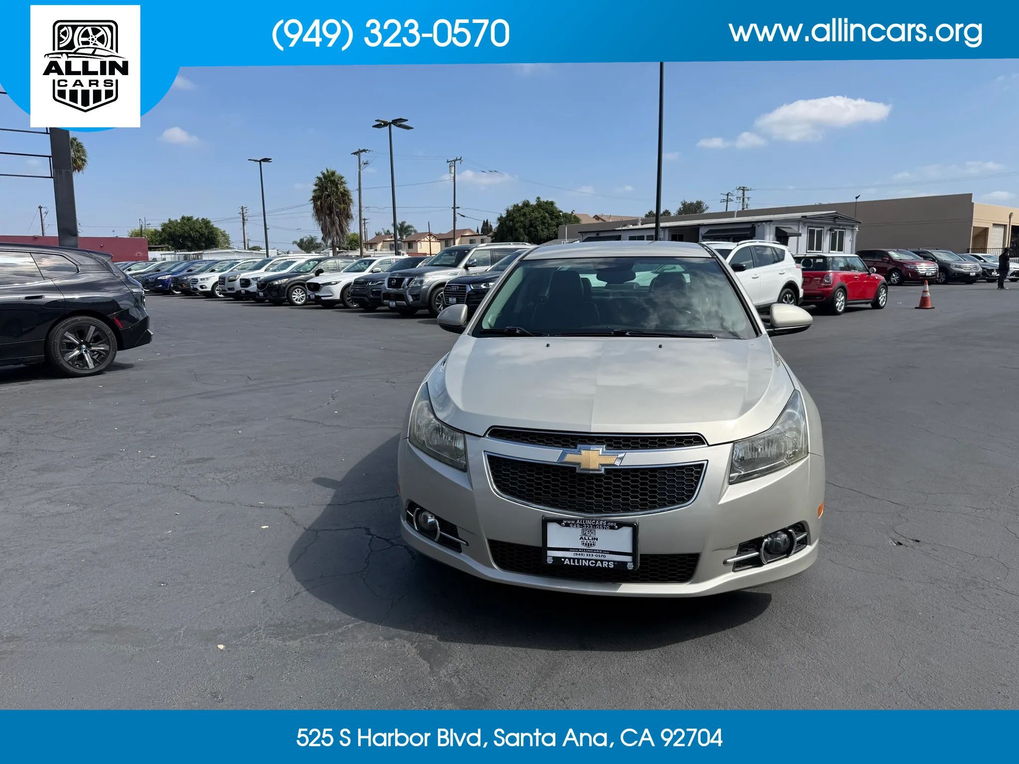 Used 2014 Chevrolet Cruze LTZ w/ RS Package FWD image 2