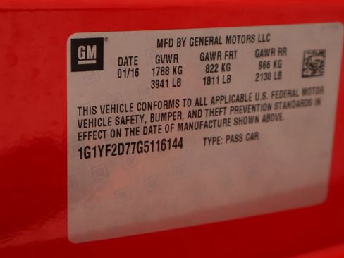 Used 2016 Chevrolet Corvette Stingray Coupe w/ 3LT Preferred Equipment Group image 44