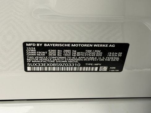 Used 2025 BMW X6 xDrive40i w/ Climate Comfort Package AWD/4WD image 21