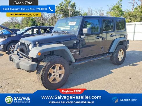 Used 2013 Jeep Wrangler Unlimited Sport AWD/4WD image 1