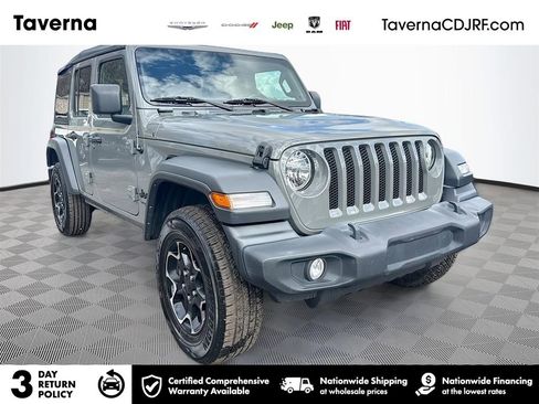 Used 2021 Jeep Wrangler Unlimited Sport S image 1