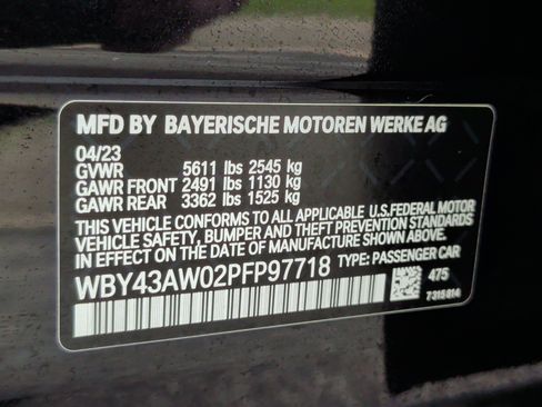 Used 2023 BMW i4 eDrive35 w/ Premium Package RWD image 41