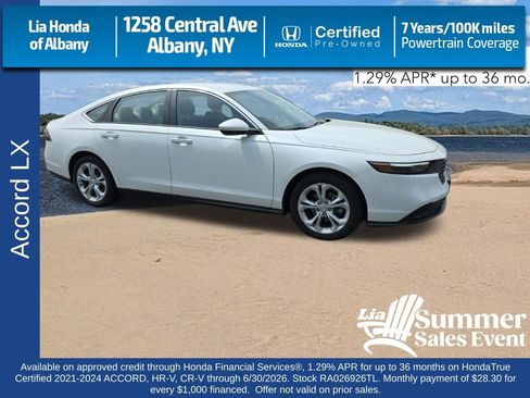 Used 2024 Honda Accord LX image 1