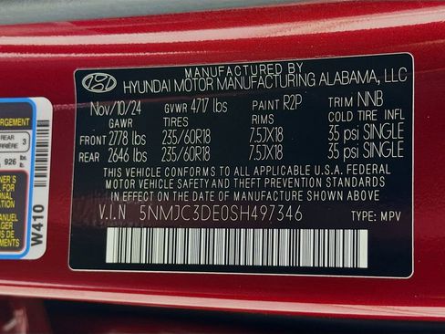 Used 2025 Hyundai Tucson SEL image 34