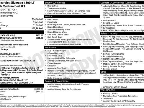 New 2026 Chevrolet Silverado 1500 LT w/ Leather Package AWD/4WD image 33