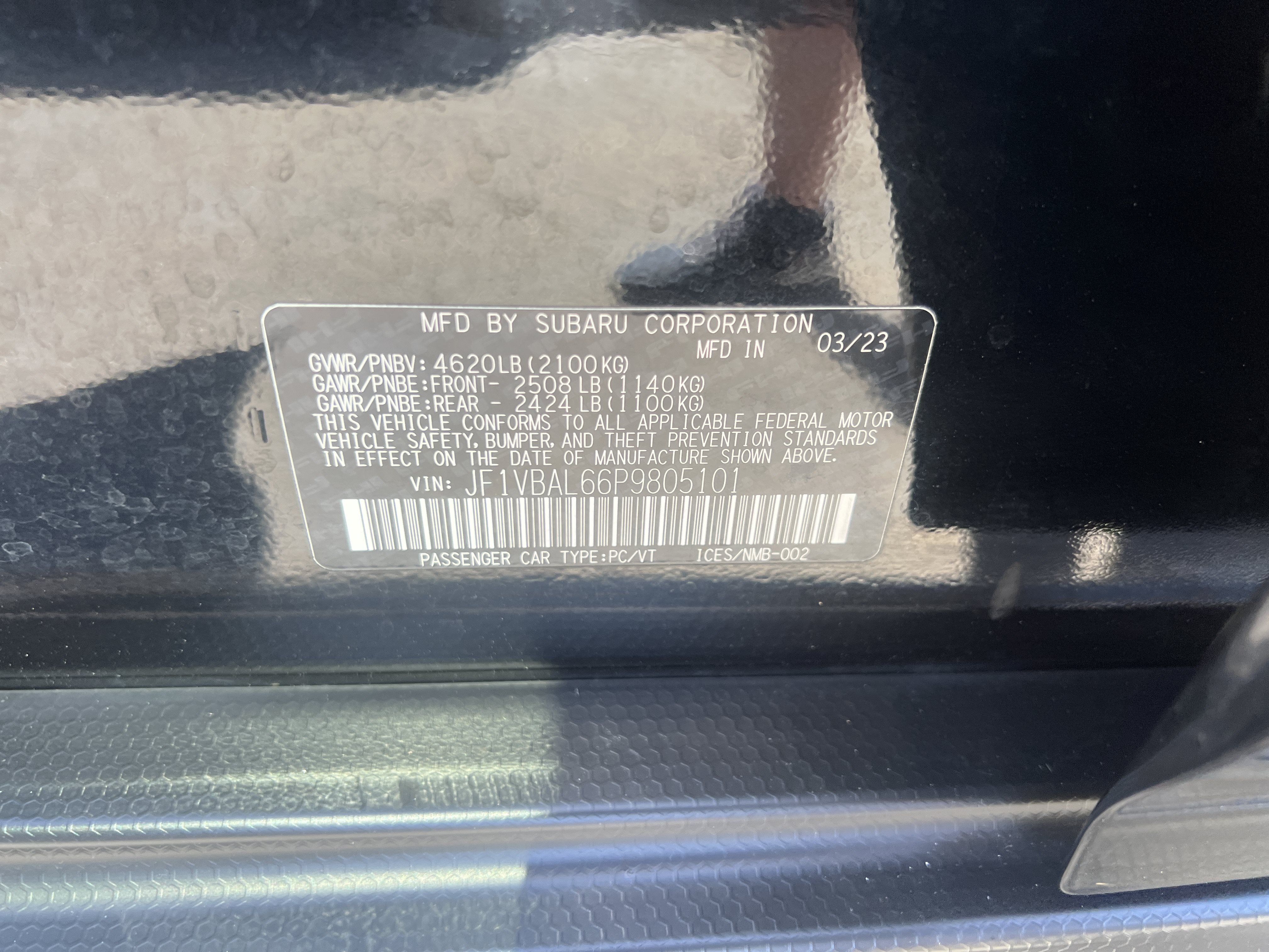 Used 2023 Subaru WRX Limited AWD/4WD image 17