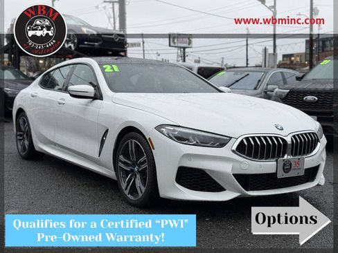 Used 2021 BMW 840i Gran Coupe xDrive w/ M Sport Package image 1