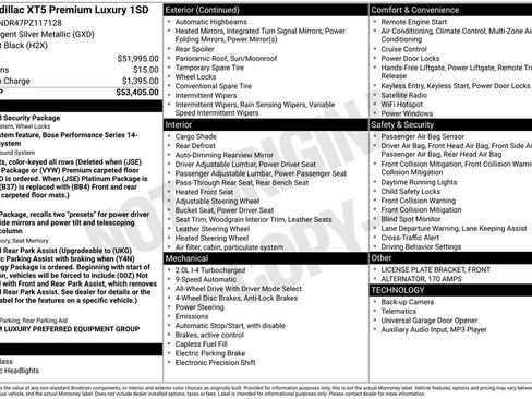 Certified 2023 Cadillac XT5 Premium Luxury image 8
