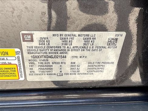 Used 2016 GMC Acadia Denali AWD/4WD image 19