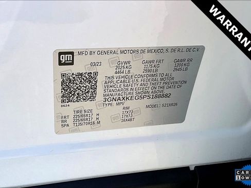 Used 2023 Chevrolet Equinox LT image 18