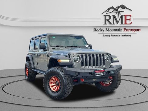Used 2022 Jeep Wrangler Unlimited Rubicon 4xe w/ Cold Weather Group AWD/4WD image 1