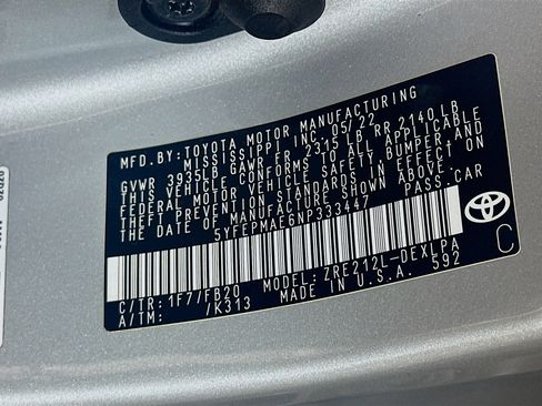 Used 2022 Toyota Corolla LE FWD image 12