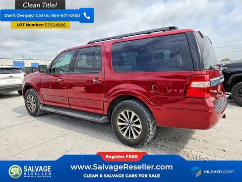 Used 2017 Ford Expedition EL XLT w/ Equipment Group 202A RWD image 3