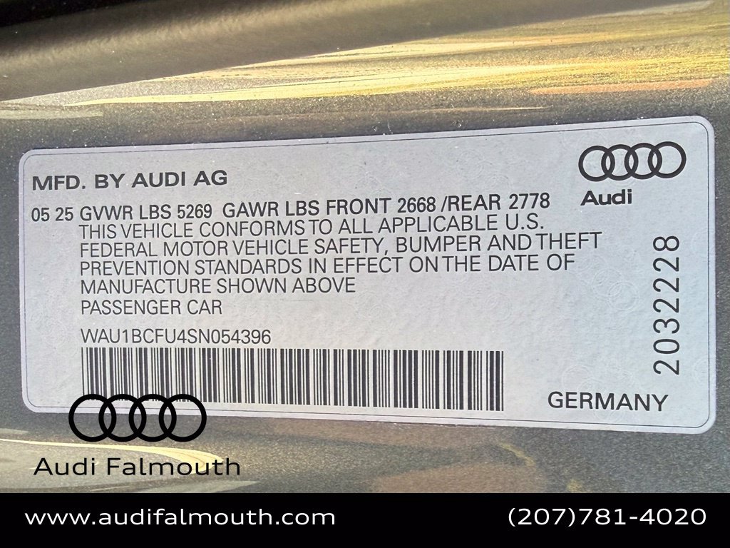 Used 2025 Audi A5 Premium w/ Convenience Package AWD/4WD image 49