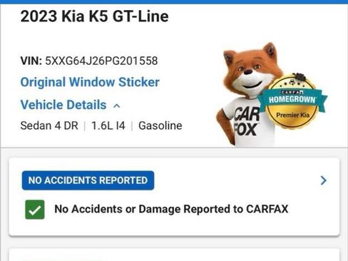 Used 2023 Kia K5 GT-Line w/ GT-Line Premium Package FWD image 4