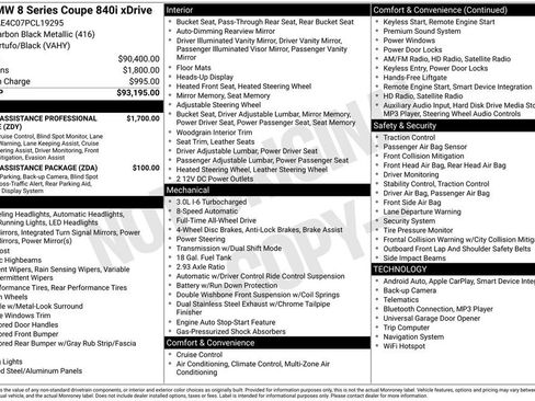 Used 2023 BMW 840i xDrive Coupe image 17