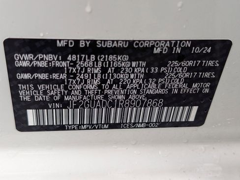 Used 2024 Subaru Crosstrek 2.0i Premium image 23