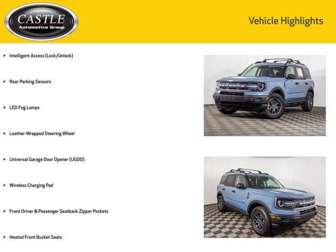 Used 2023 Ford Bronco Sport Big Bend w/ Convenience Package AWD/4WD image 8