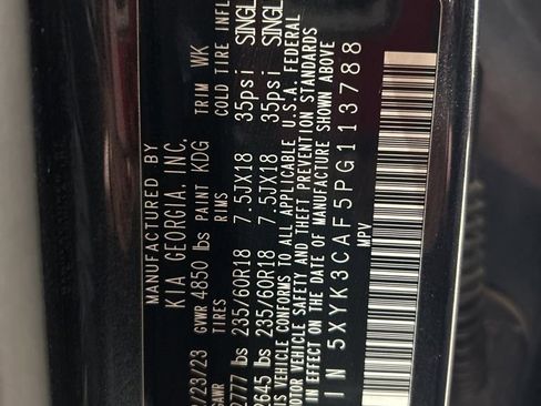 Certified 2023 Kia Sportage EX image 35