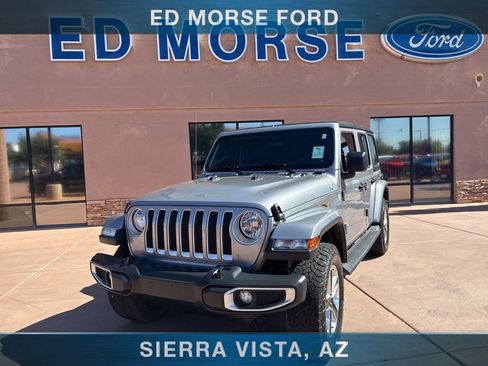 Used 2020 Jeep Wrangler Unlimited Sahara AWD/4WD image 1