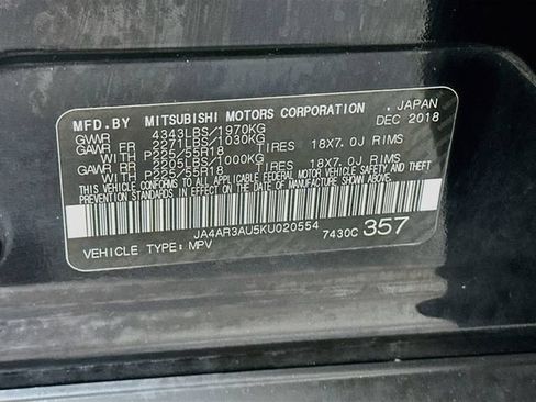 Used 2019 Mitsubishi Outlander Sport SE AWD/4WD image 35