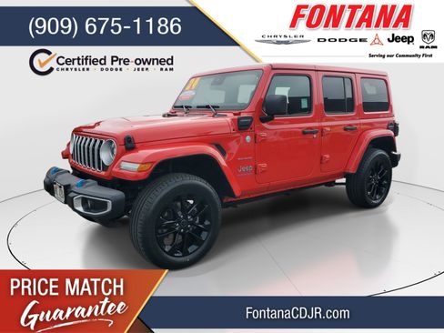 Certified 2024 Jeep Wrangler Unlimited Sahara AWD/4WD image 1