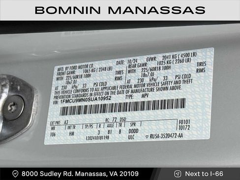 Used 2025 Ford Escape ST-Line image 31