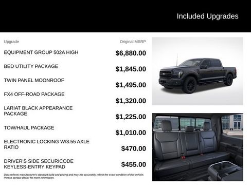 New 2026 Ford F150 Lariat w/ Equipment Group 502A High AWD/4WD image 5
