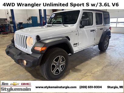 Used 2021 Jeep Wrangler Unlimited Sport w/ Technology Group