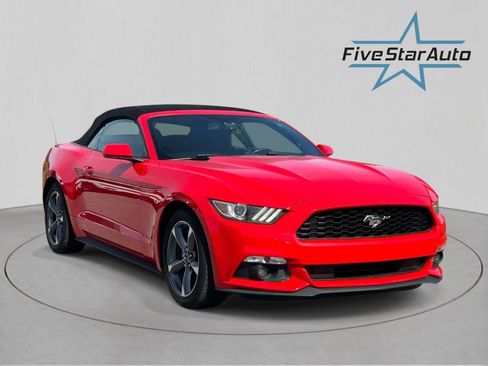 Used 2015 Ford Mustang Convertible w/ Equipment Group 051A RWD image 1