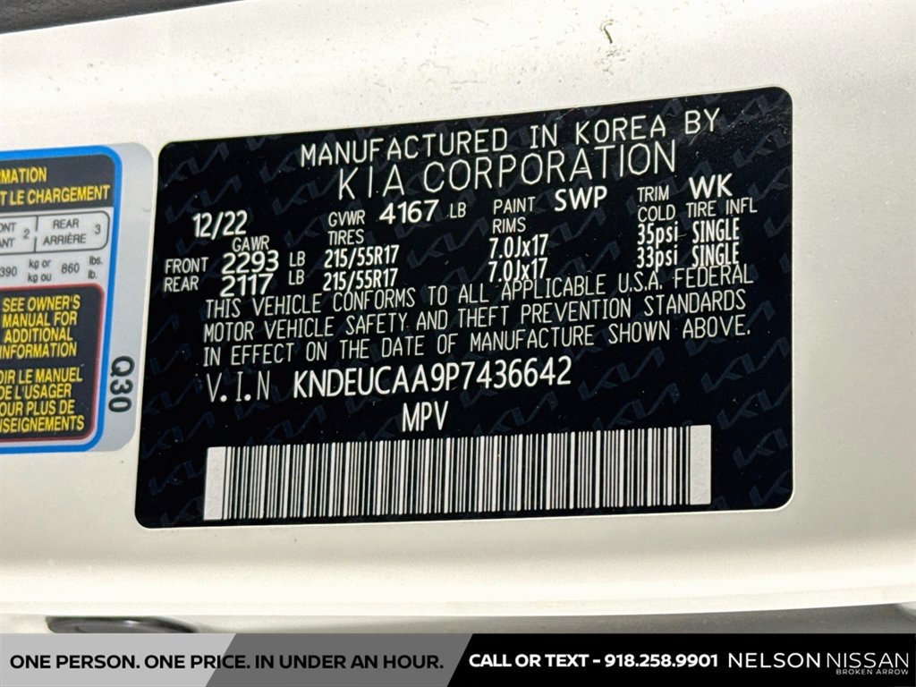 Used 2023 Kia Seltos S w/ Navigation Package AWD/4WD image 32