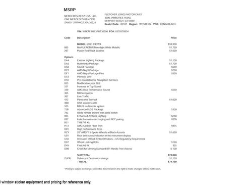 Used 2023 Mercedes-Benz C 43 AMG 4MATIC Sedan image 2