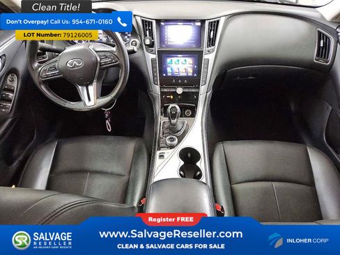 Used 2021 INFINITI Q50 Luxe w/ Cargo Package image 11