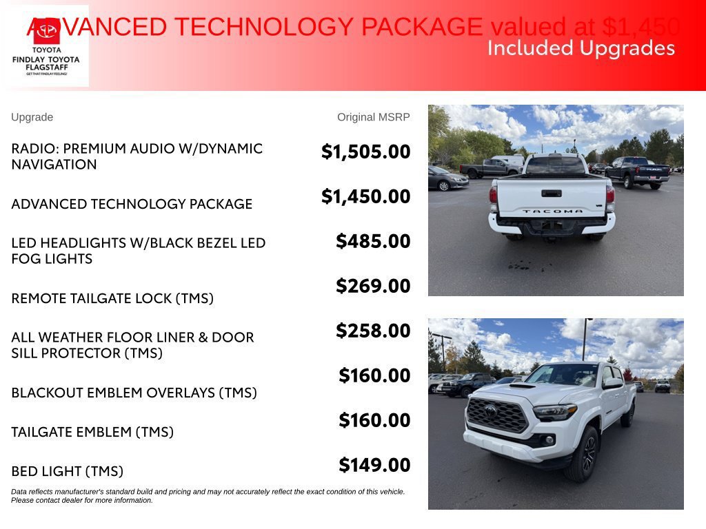 Used 2023 Toyota Tacoma TRD Sport w/ Advanced Technology Package AWD/4WD image 7