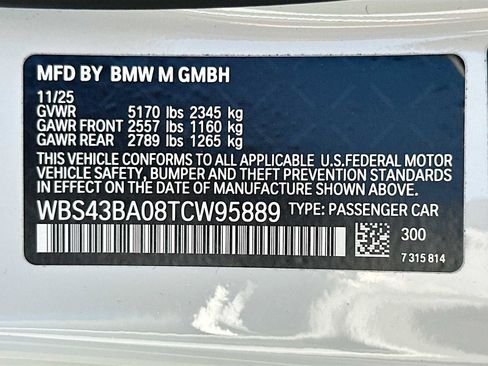 Used 2026 BMW M4 xDrive Competition w/ Executive Package AWD/4WD image 30