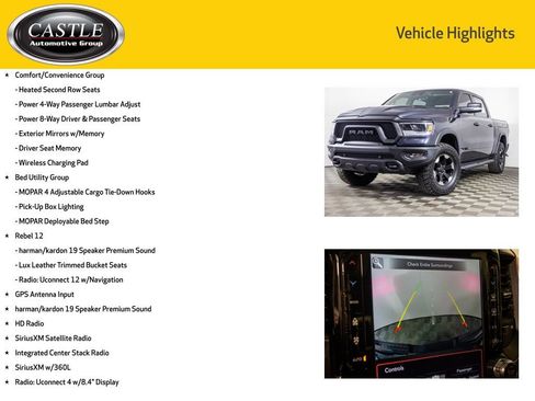 Used 2021 RAM 1500 Rebel w/ Rebel Level 2 Equipment Group AWD/4WD image 12