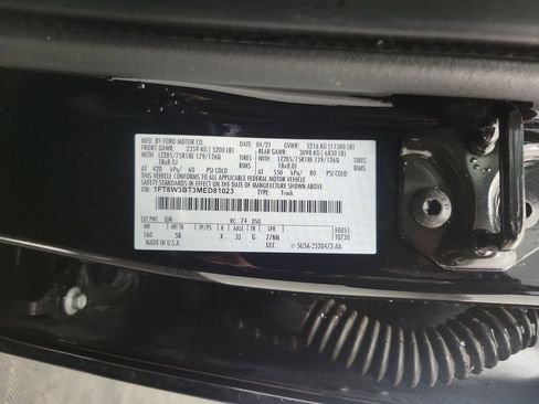 Used 2021 Ford F350 Lariat w/ Tremor Off-Road Package image 17